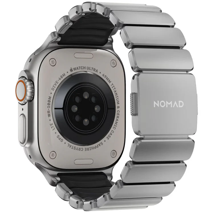 NOMAD Stratos - Apple Watch 49mm/ULTRA1&2 (Natural/Black) - Image 2