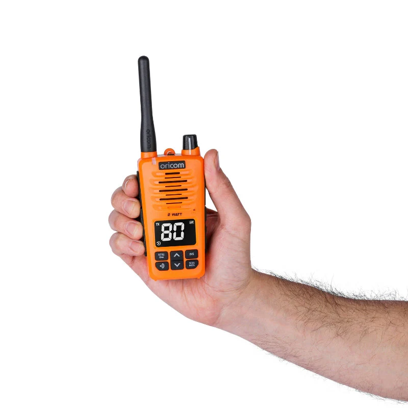 Oricom 2 Watt UHF2600-1 Floating IPX7 UHF CB Radio - Orange - Image 6