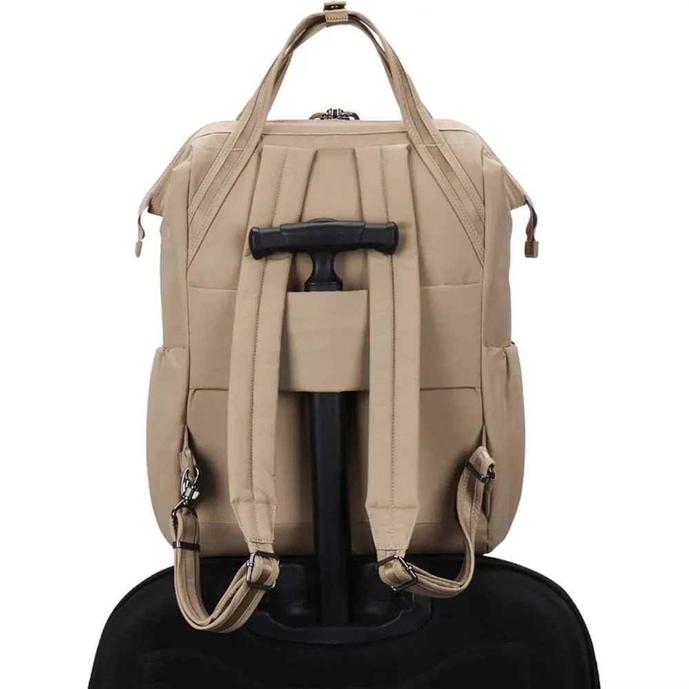 Pacsafe Citysafe CX Anti-Theft RFID Blocking 16" Laptop Backpack Taupe - Image 7