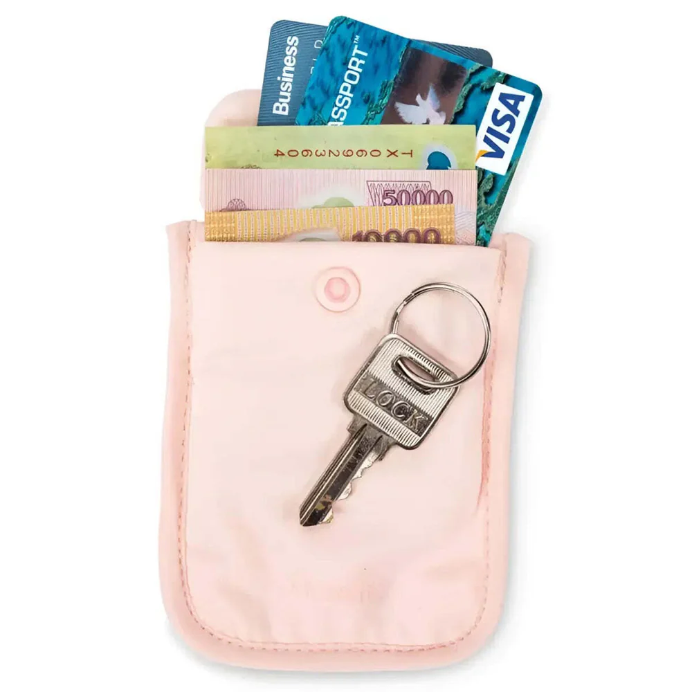 Pacsafe Coversafe S25 Secret Bra Pouch - Orchid Pink - Image 3