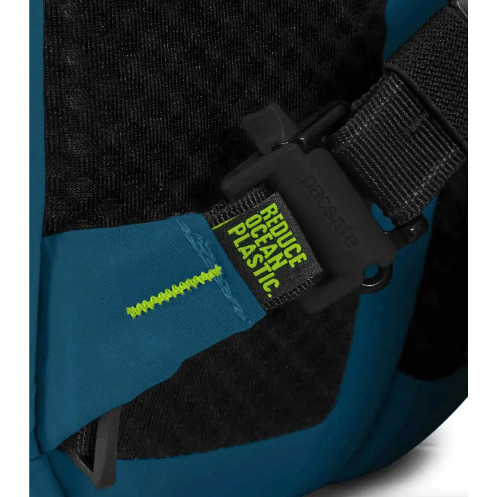 Pacsafe Eco 25L Anti-Theft 16" Laptop Backpack - Tidal Teal - Image 10
