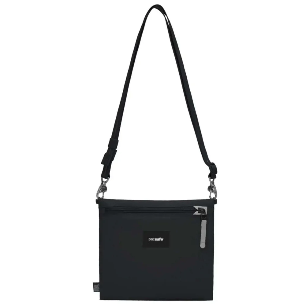Pacsafe Go Anti-Theft Crossbody Pouch - Jet Black - Image 2