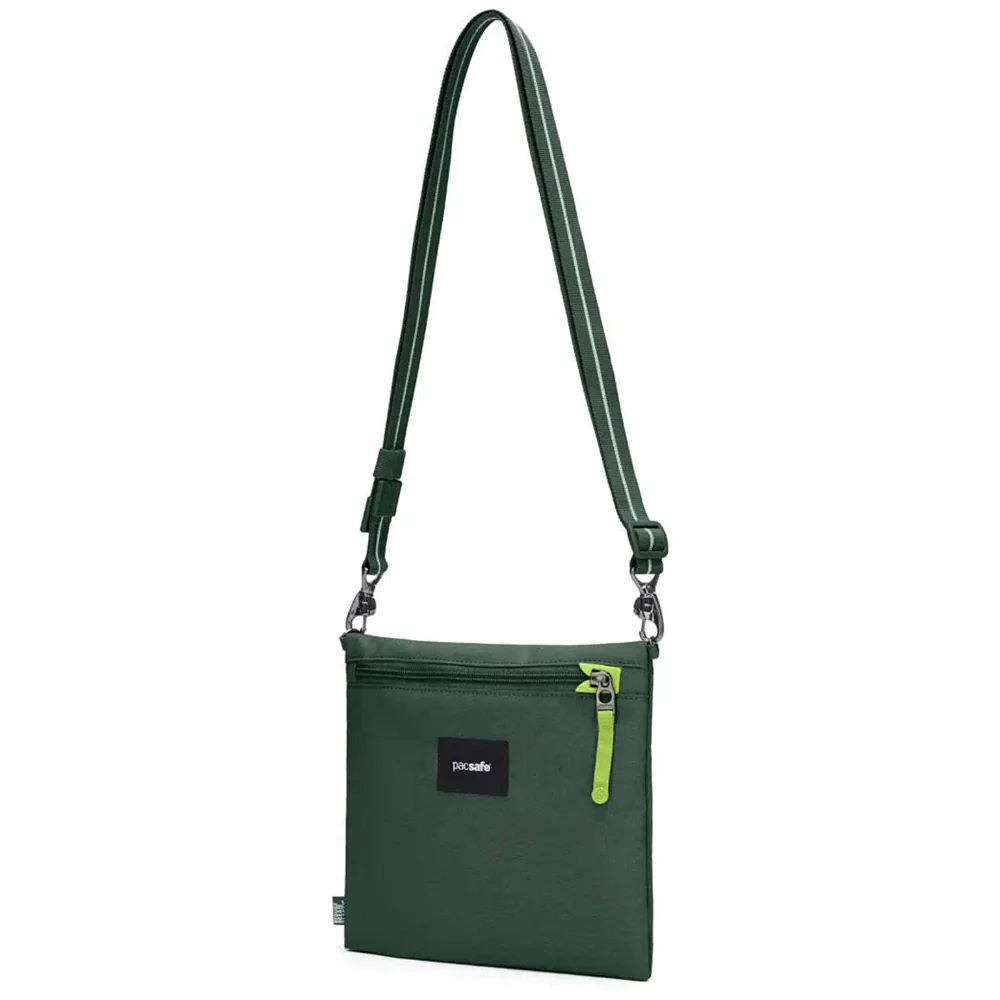 Pacsafe Go Anti-Theft Crossbody Pouch - Spruce Green - Image 4