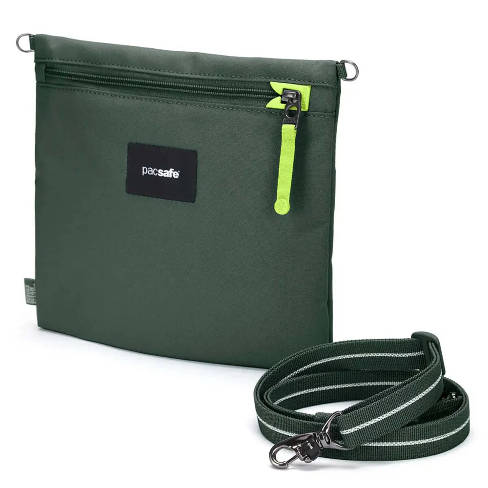 Pacsafe Go Anti-Theft Crossbody Pouch - Spruce Green - Image 6