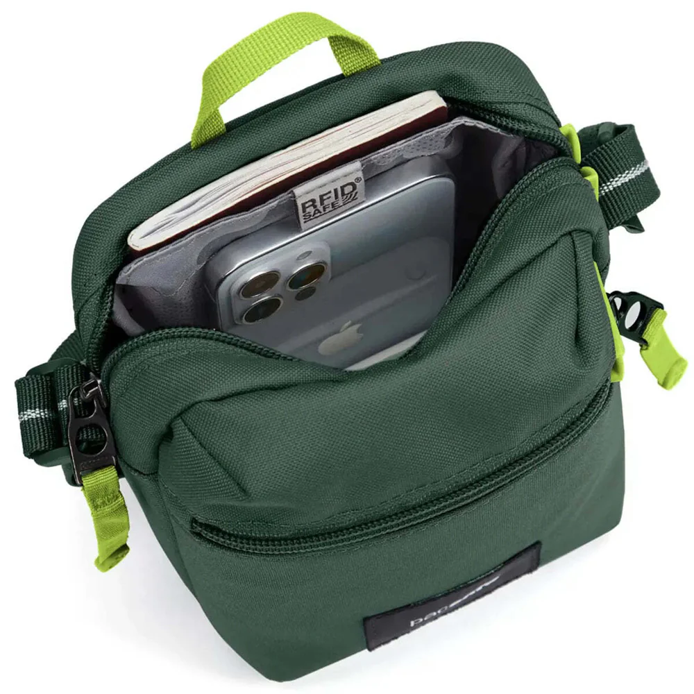 Pacsafe Go Anti-theft Micro Crossbody Bag - Spruce Green - Image 2