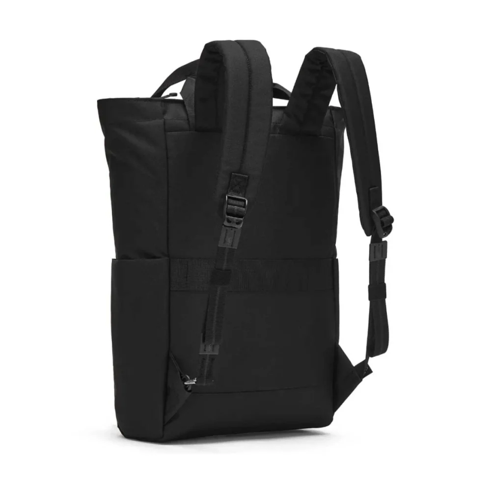 Pacsafe GO Anti-Theft RFID Blocking 16" Laptop Convertible Totepack Jet Black - Image 4