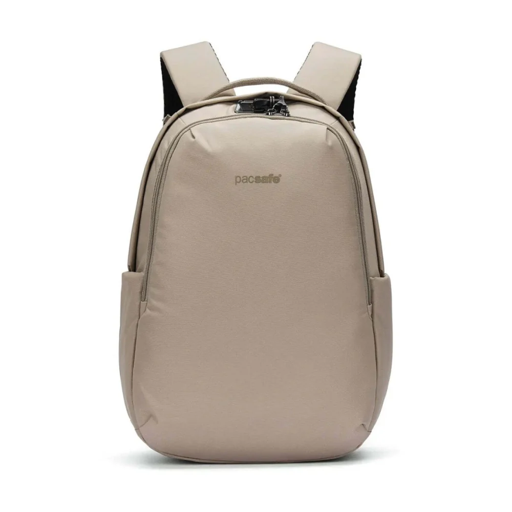 Pacsafe V All-Around Anti-Theft RFID 13" Laptop Backpack 16L Beige
