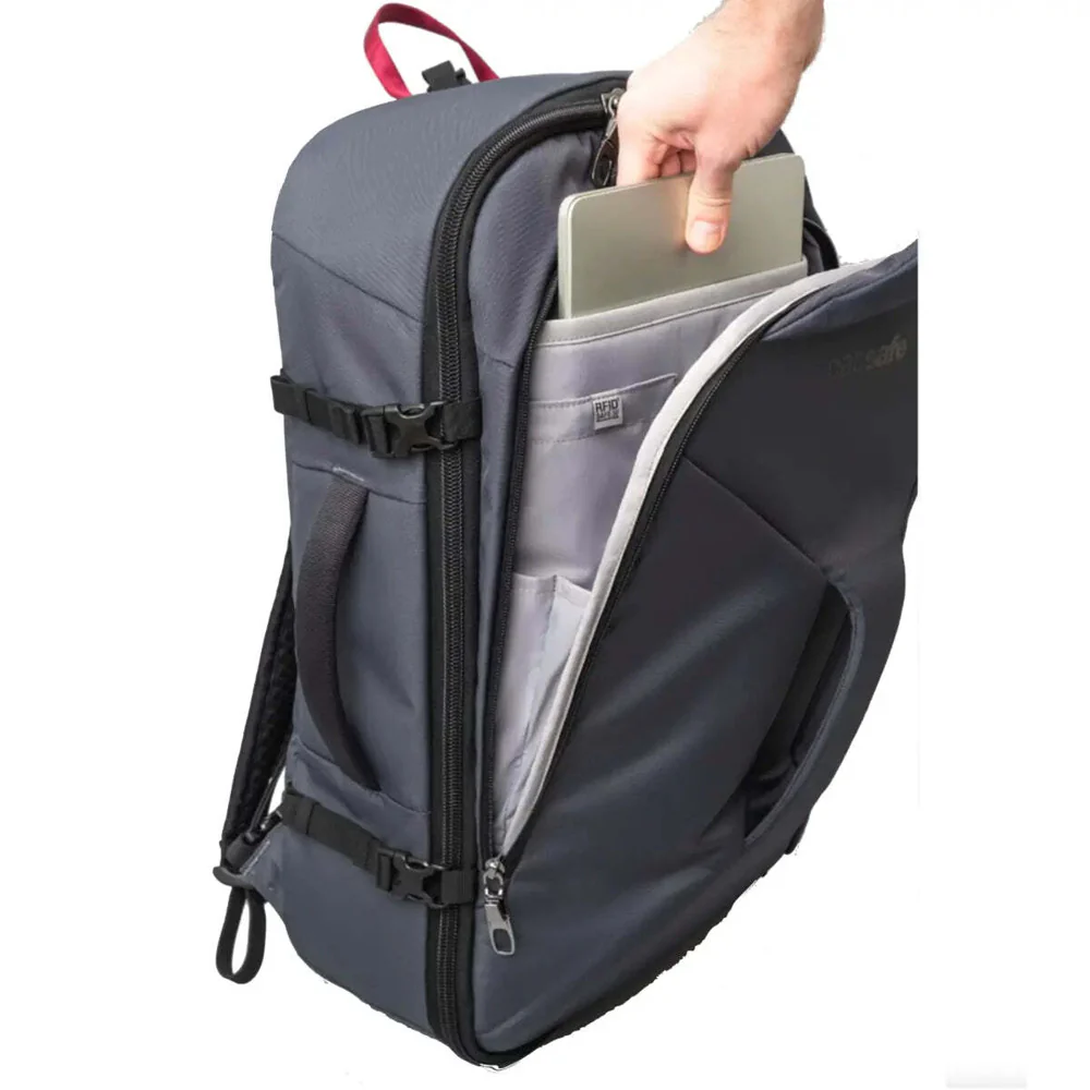 Pacsafe Venturesafe EXP45 Anti-Theft 45L Carry-on Travel Pack - Slate - Image 8