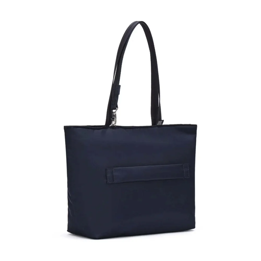 Pacsafe W Anti-Theft RFID Blocking Carryall 13" Laptop Tote Bag Navy - Image 4