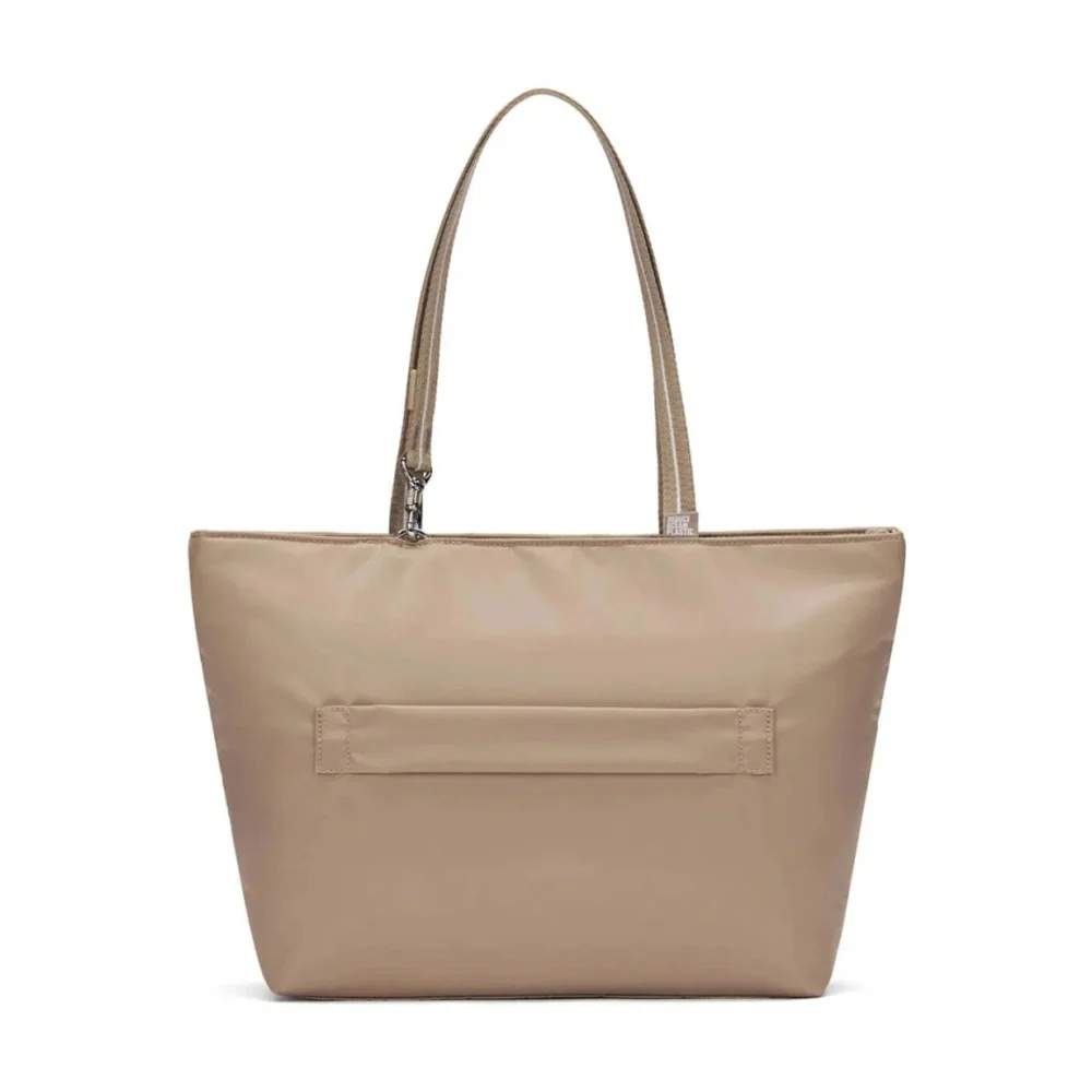 Pacsafe W Anti-Theft RFID Blocking Carryall 13" Laptop Tote Bag Taupe - Image 4