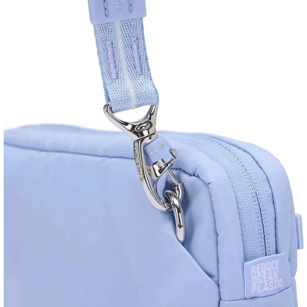 Pacsafe W Anti-Theft RFID Blocking Slashguard 3-in-1 Sling Bag Serenity Blue - Image 9