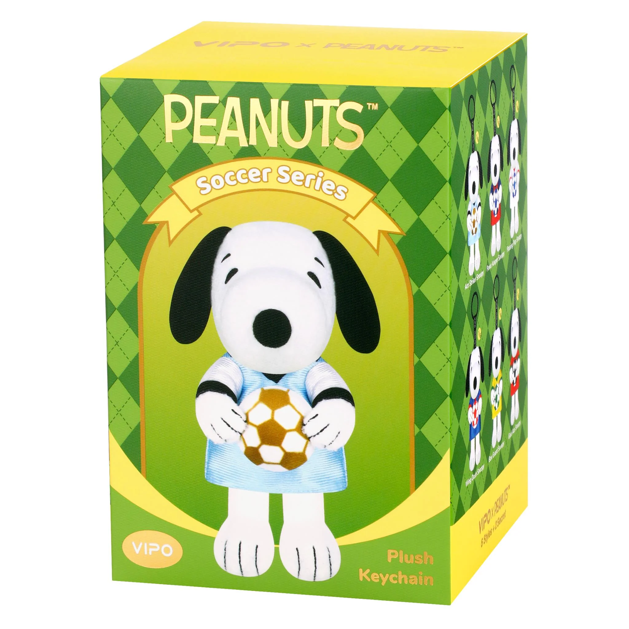Peanuts - Soccer Plush Keyring (Blind Box) - Image 2