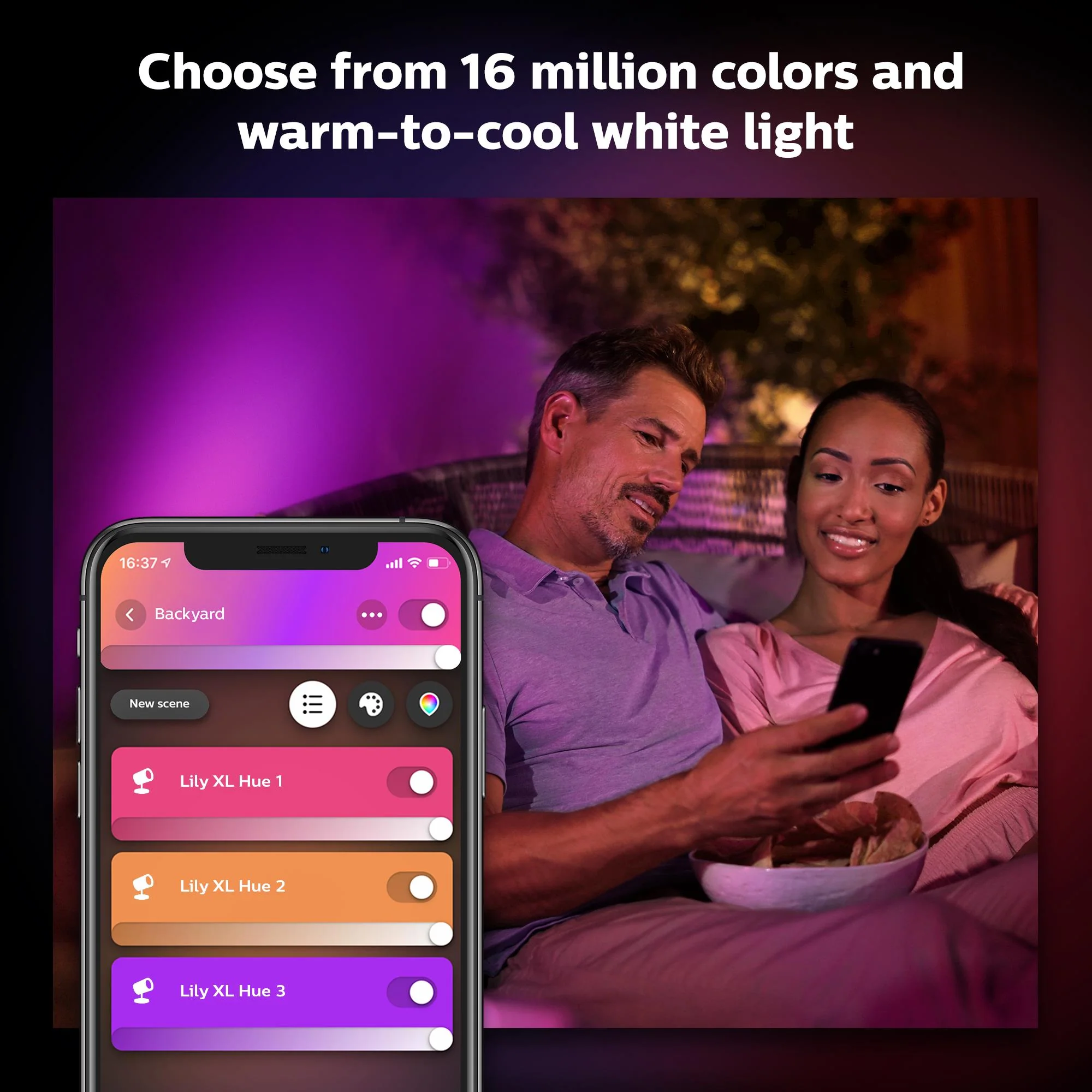 Philips Hue Outdoor Lily XL Spot Light Extension - Image 11