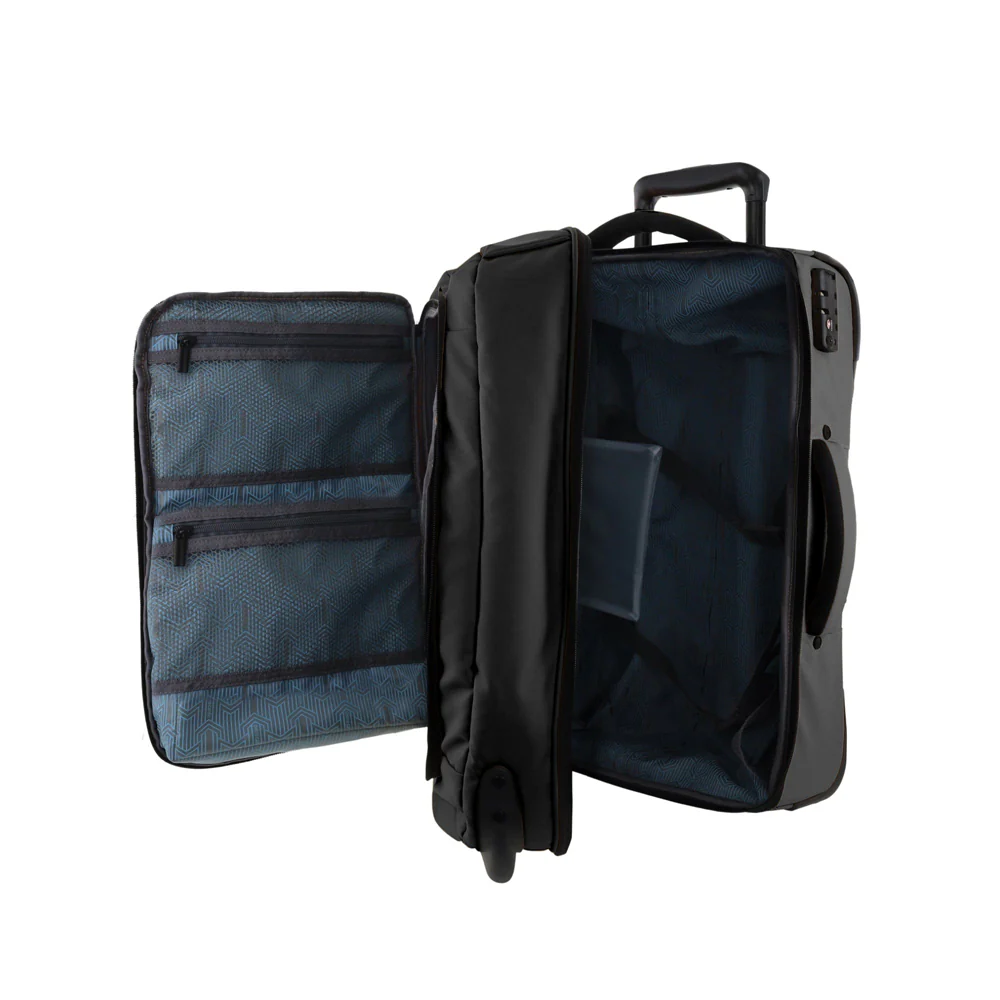 Pierre Cardin 4 Wheel Large Soft-Shell Travel Trolley Case Luggage 72cm Black - Image 2