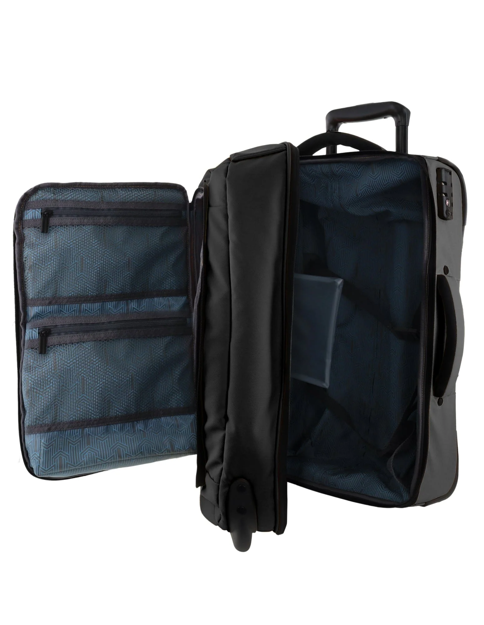 Pierre Cardin 4 Wheel Large Soft-Shell Travel Trolley Case Luggage 72cm Black - Image 5