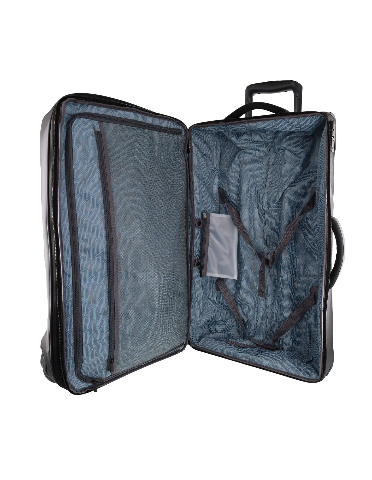 Pierre Cardin 4 Wheel Large Soft-Shell Travel Trolley Case Luggage 72cm Black - Image 6