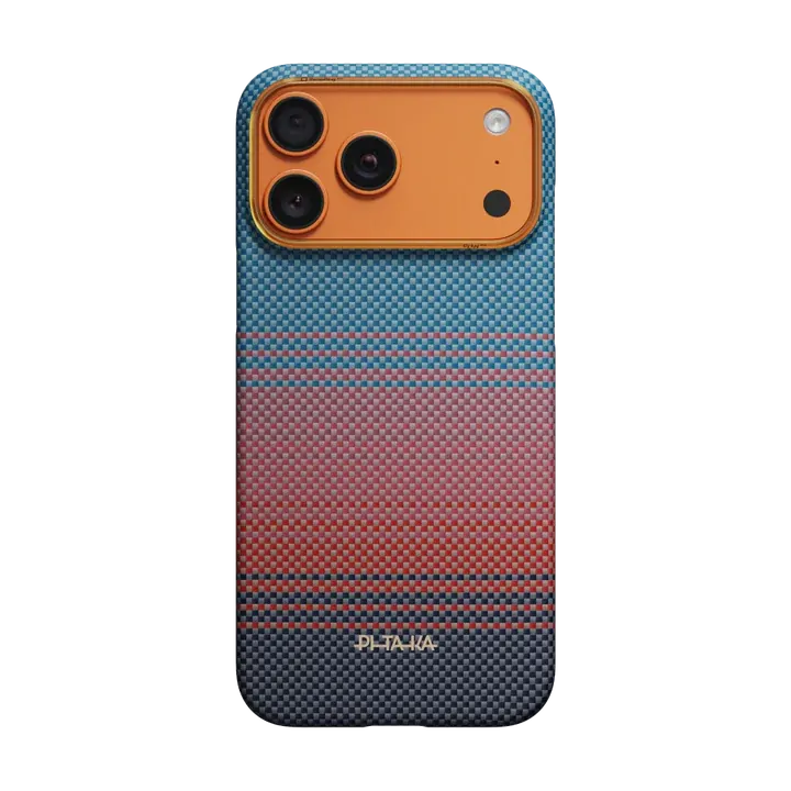 PITAKA Aramid Fibre Sunset2.0-California Dream 03 Edge Case for iPhone 17 Pro Max - Image 2