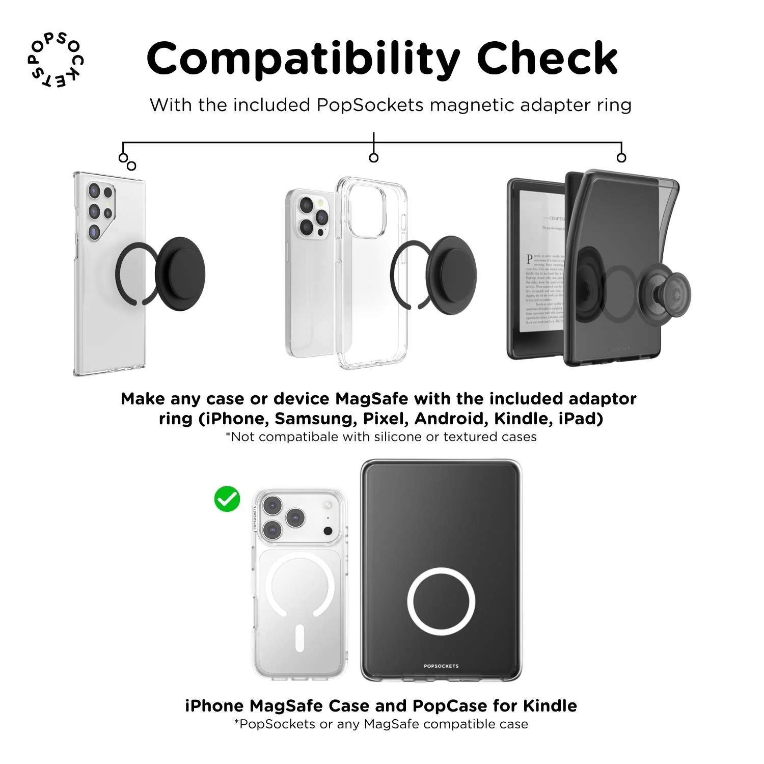 PopSockets PopWallet+ MagSafe Kick-Out Phone Wallet and Stand (Aura) - Image 7
