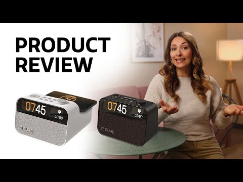 Pure Moment Charge Clock Radio and Sleep Companion - Black - Image 3