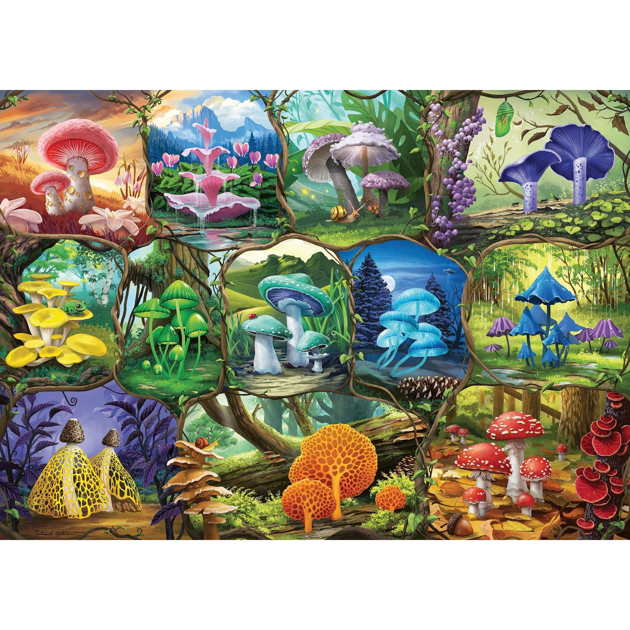 Ravensburger 1000pc Beautiful Mushrooms Puzzle - Image 2