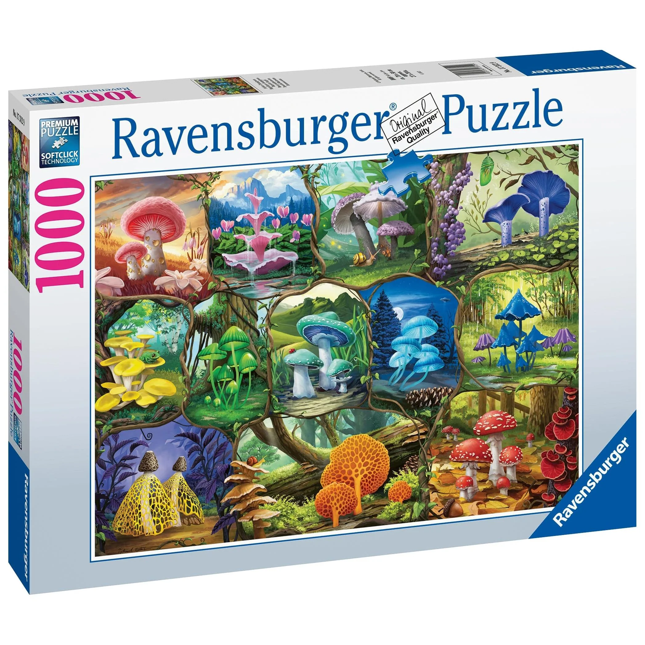 Ravensburger 1000pc Beautiful Mushrooms Puzzle - Image 3