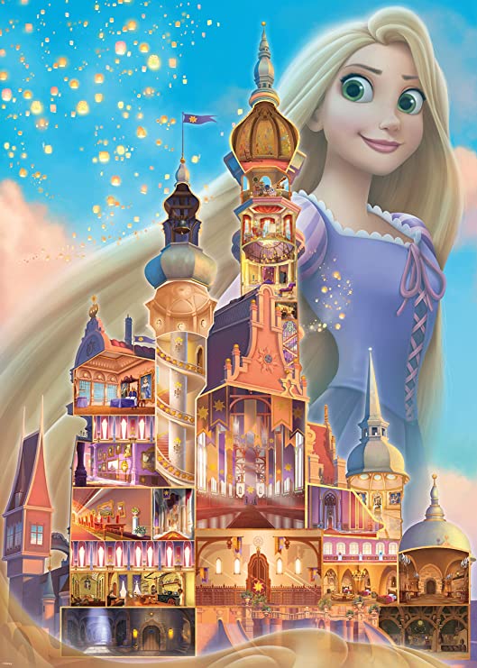 Ravensburger 1000pc Disney Castles: Rapunzel Puzzle - Image 2