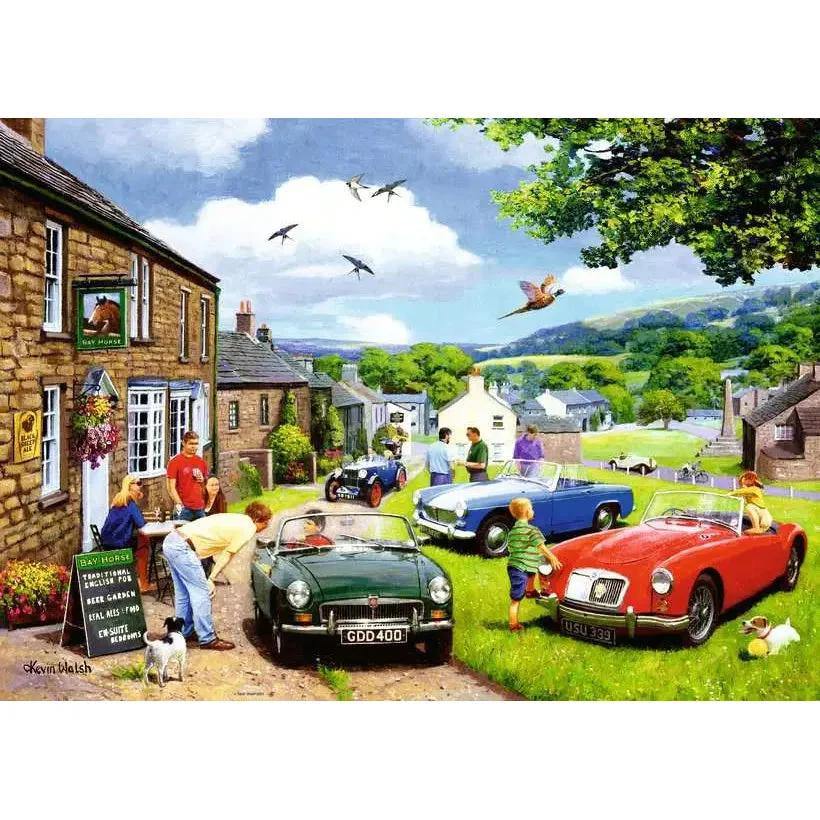 Ravensburger 1000pc Leisure Days No.11: Day in the Dales Puzzle - Image 2