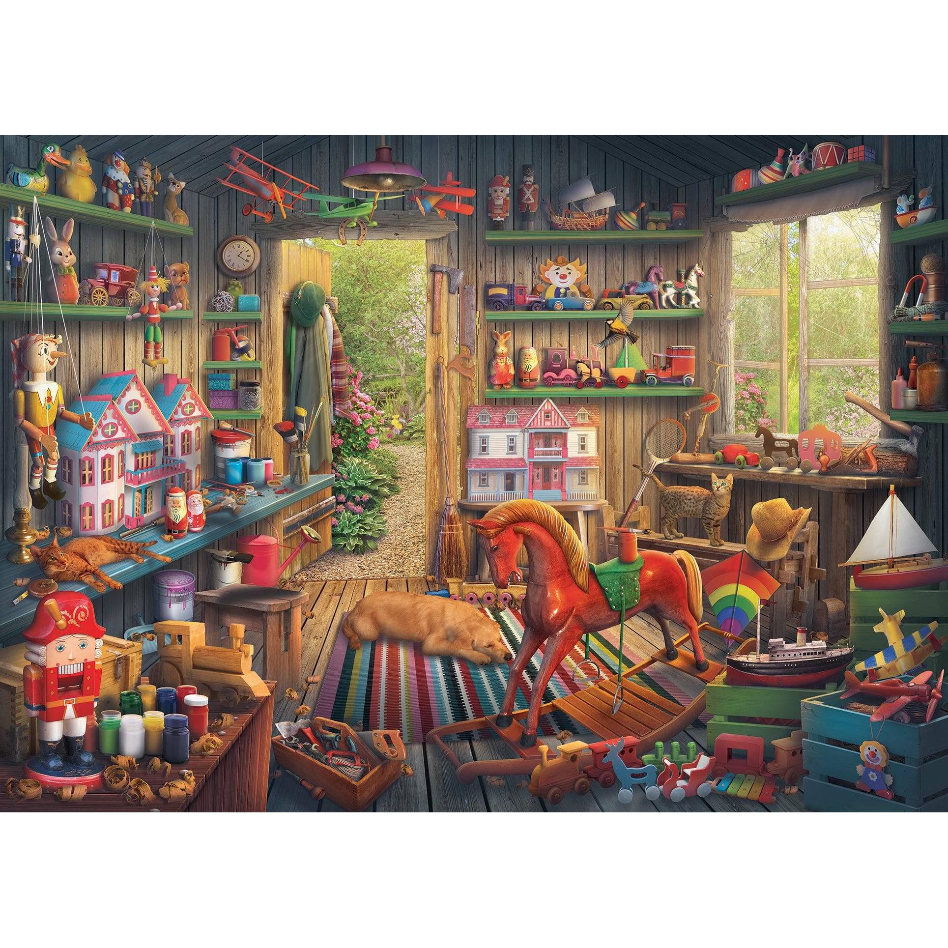 Ravensburger 1000pc Nostalgic Toys Puzzle - Image 2