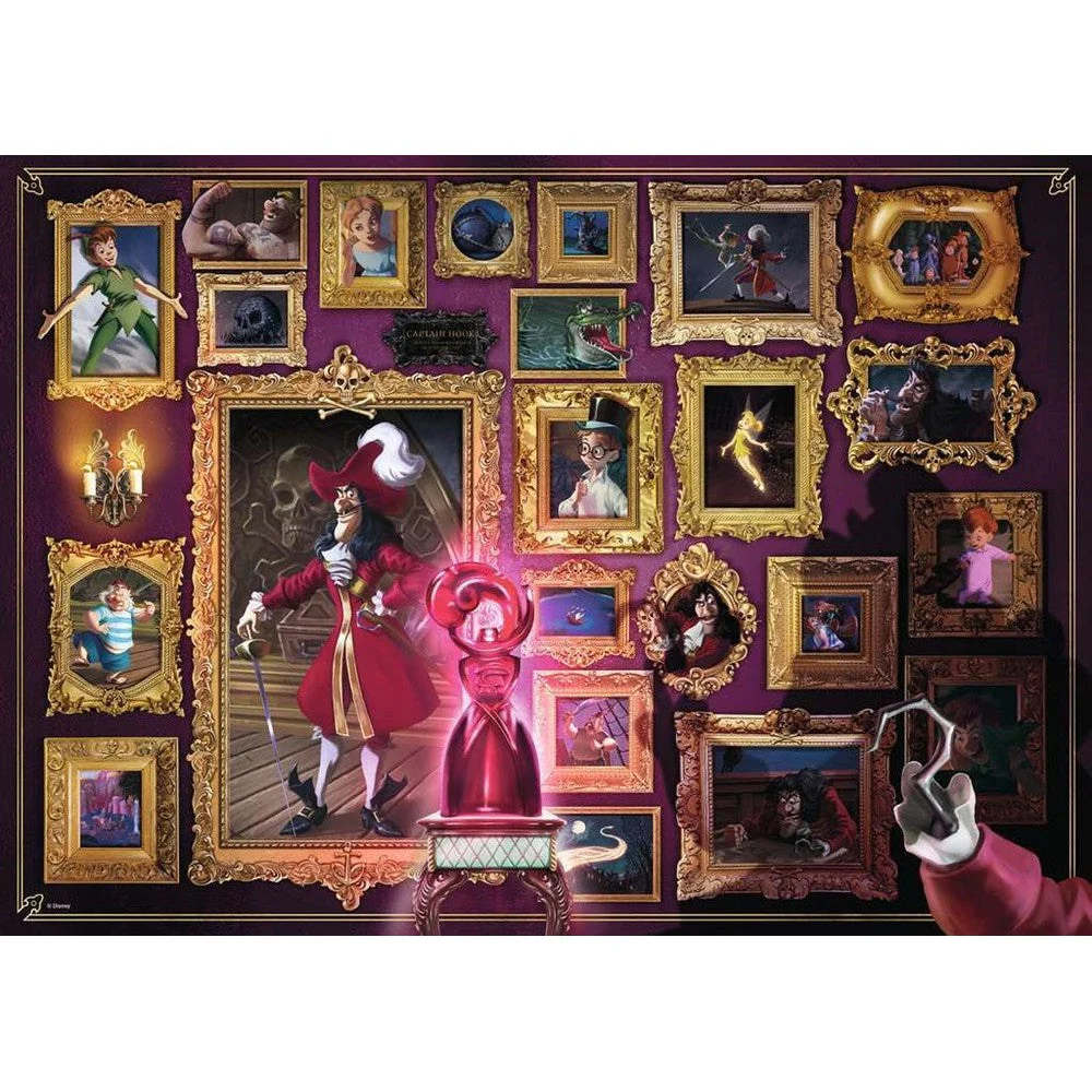 Ravensburger 1000pc Villainous Captain Hook Puzzle - Image 4