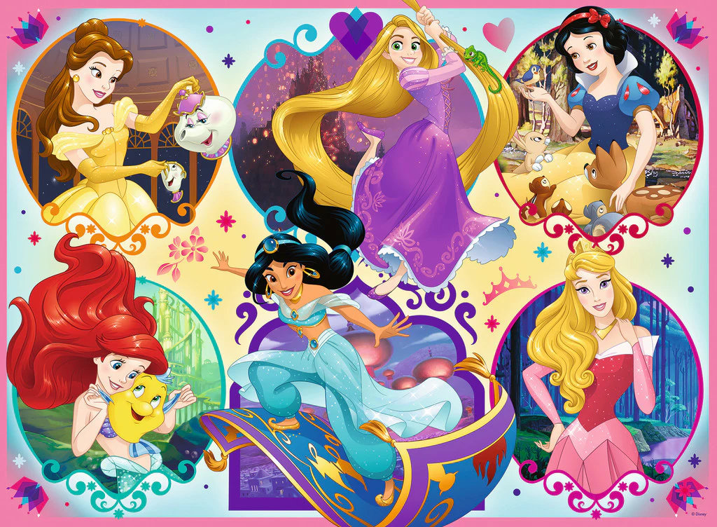 Ravensburger Puzzle 100pc XXL - Disney Princess 2 Be Strong Be You - Image 2