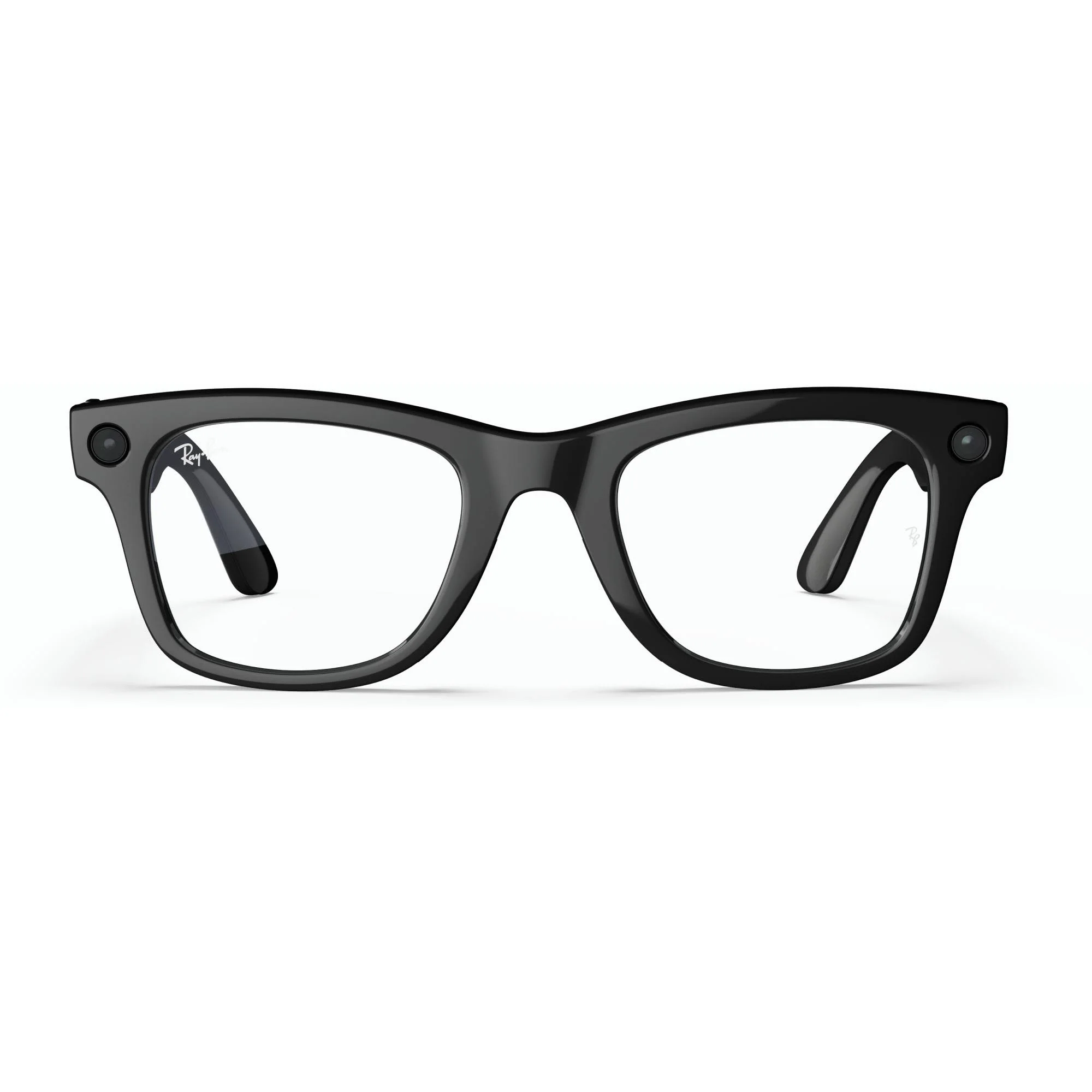 Ray-Ban | Meta Wayfarer Gen 1 AI Glasses (Shiny Black/Clear) - Image 2