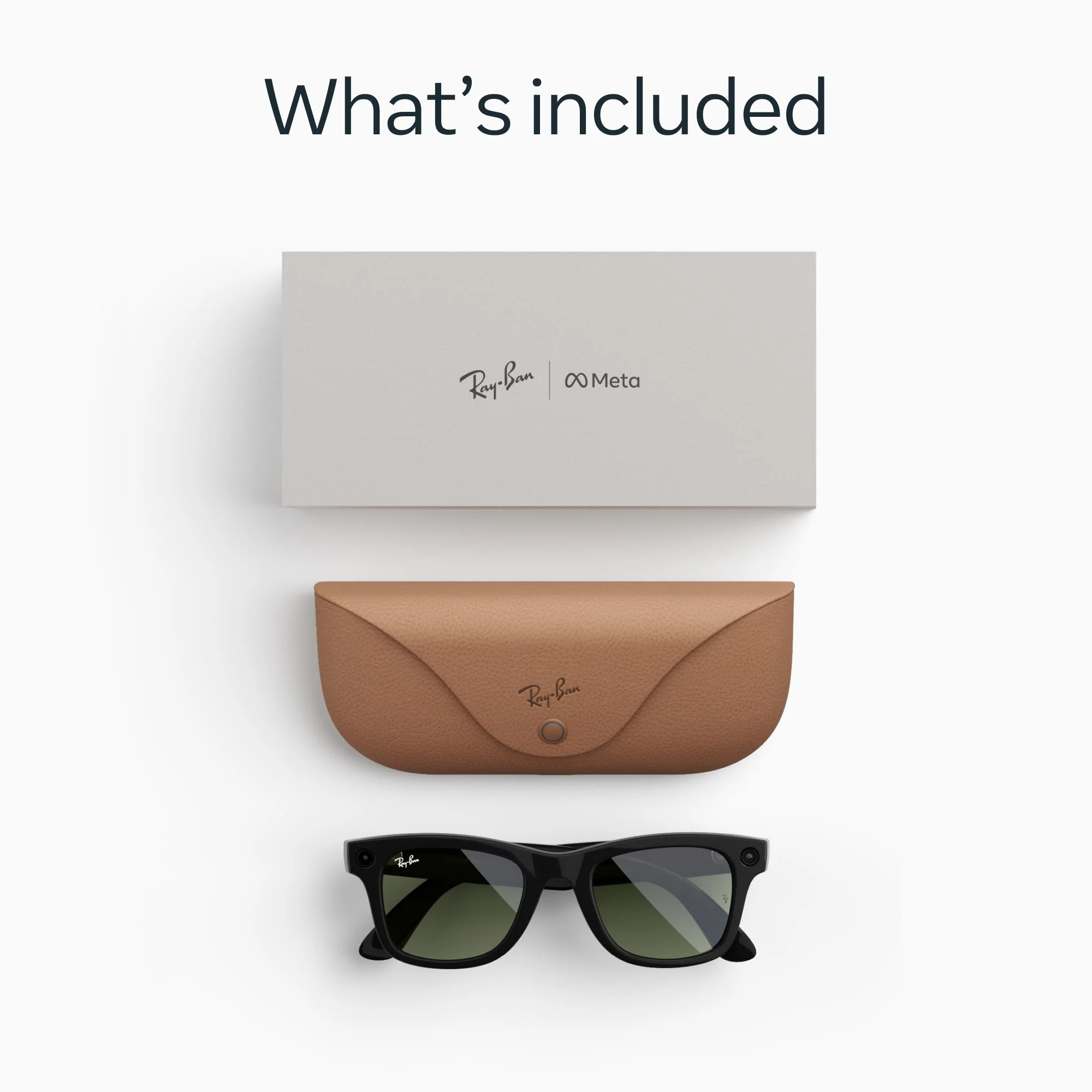 Ray-Ban | Meta Wayfarer Large Gen 2 AI Glasses (Shiny Black/Green) - Image 5