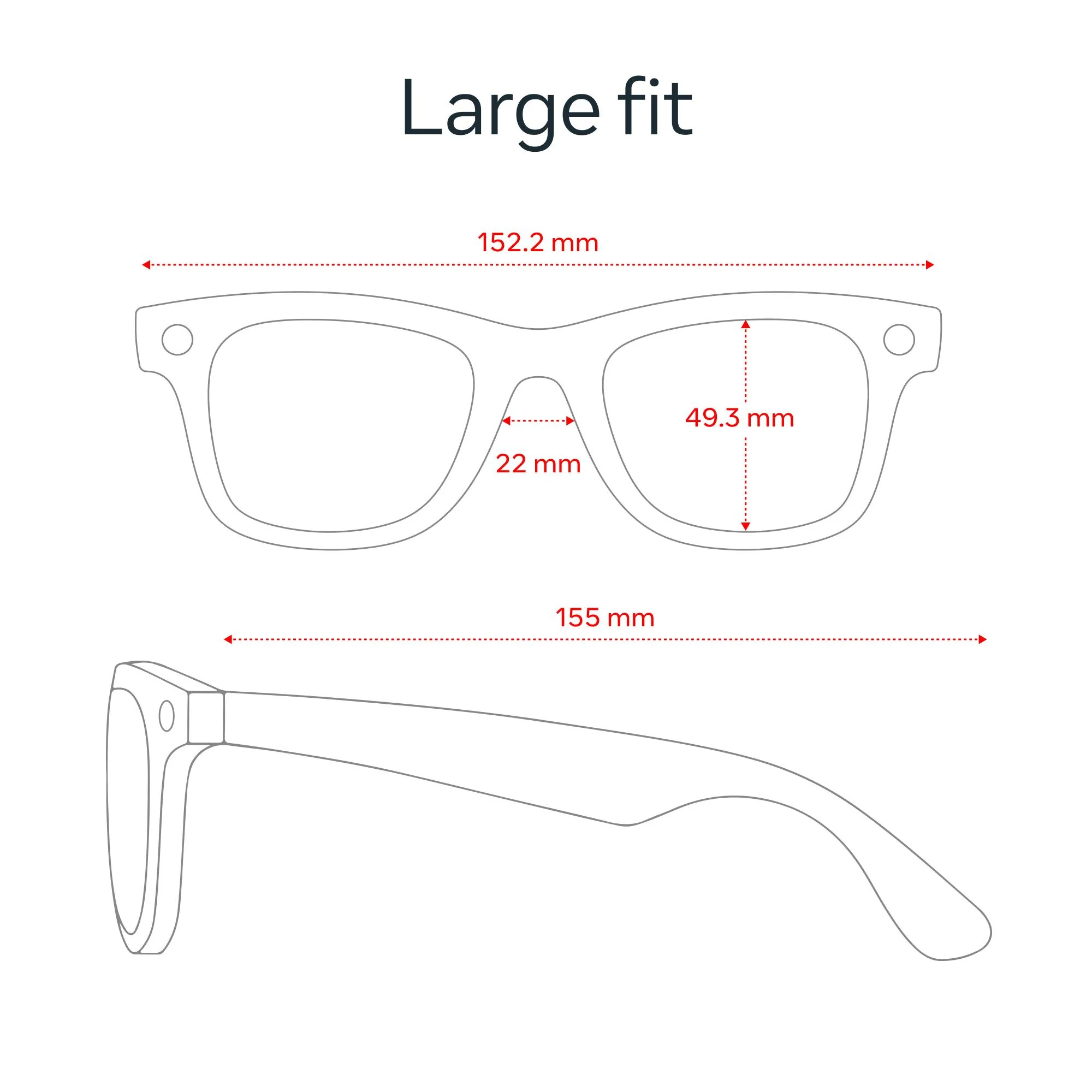 Ray-Ban | Meta Wayfarer Large Gen 2 AI Glasses (Shiny Black/Green) - Image 6