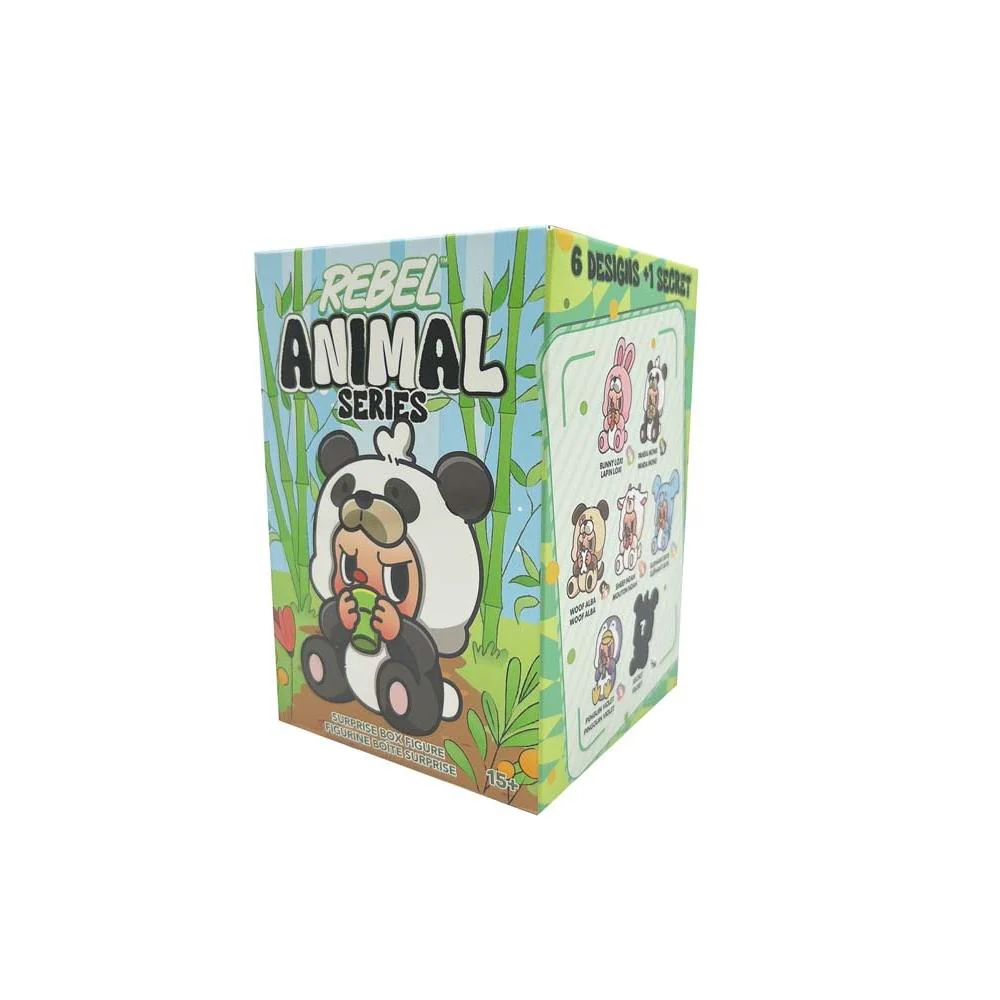 Rebel Bear Mystery Plush Collectible - Animal Series (Blind Box) - Image 2