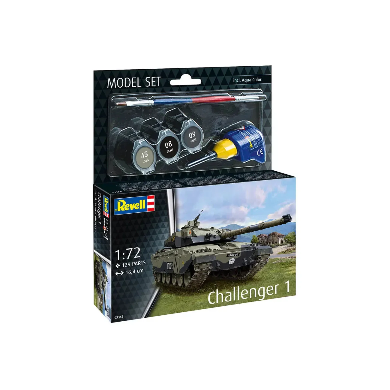 Revell 1/72 Model Set Challenger 1 - Image 2