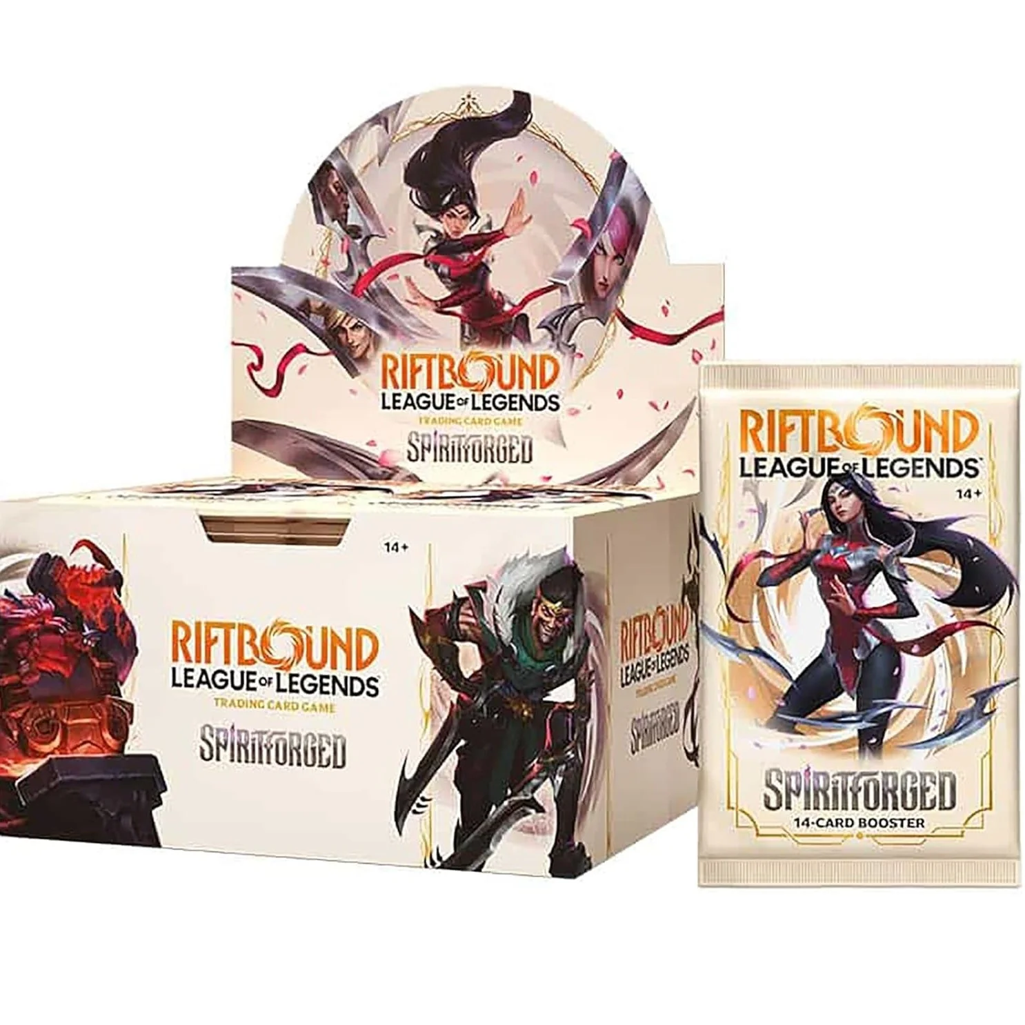 Riftbound League Of Legends Spiritforged Booster Box 24 Packs Trading Cards - Image 2