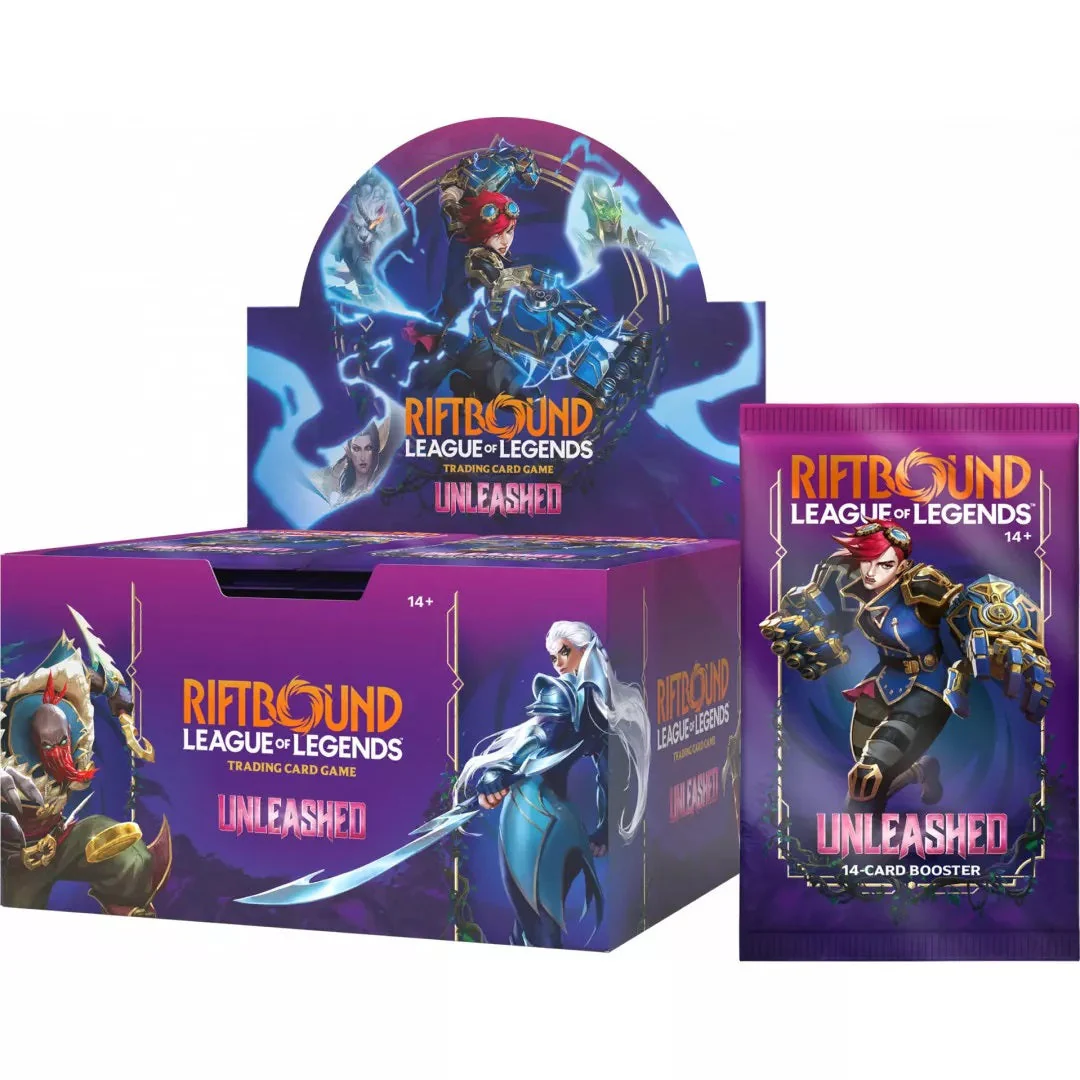 Riftbound League Of Legends Unleashed Booster Box 24 Packs Trading Cards - Image 2