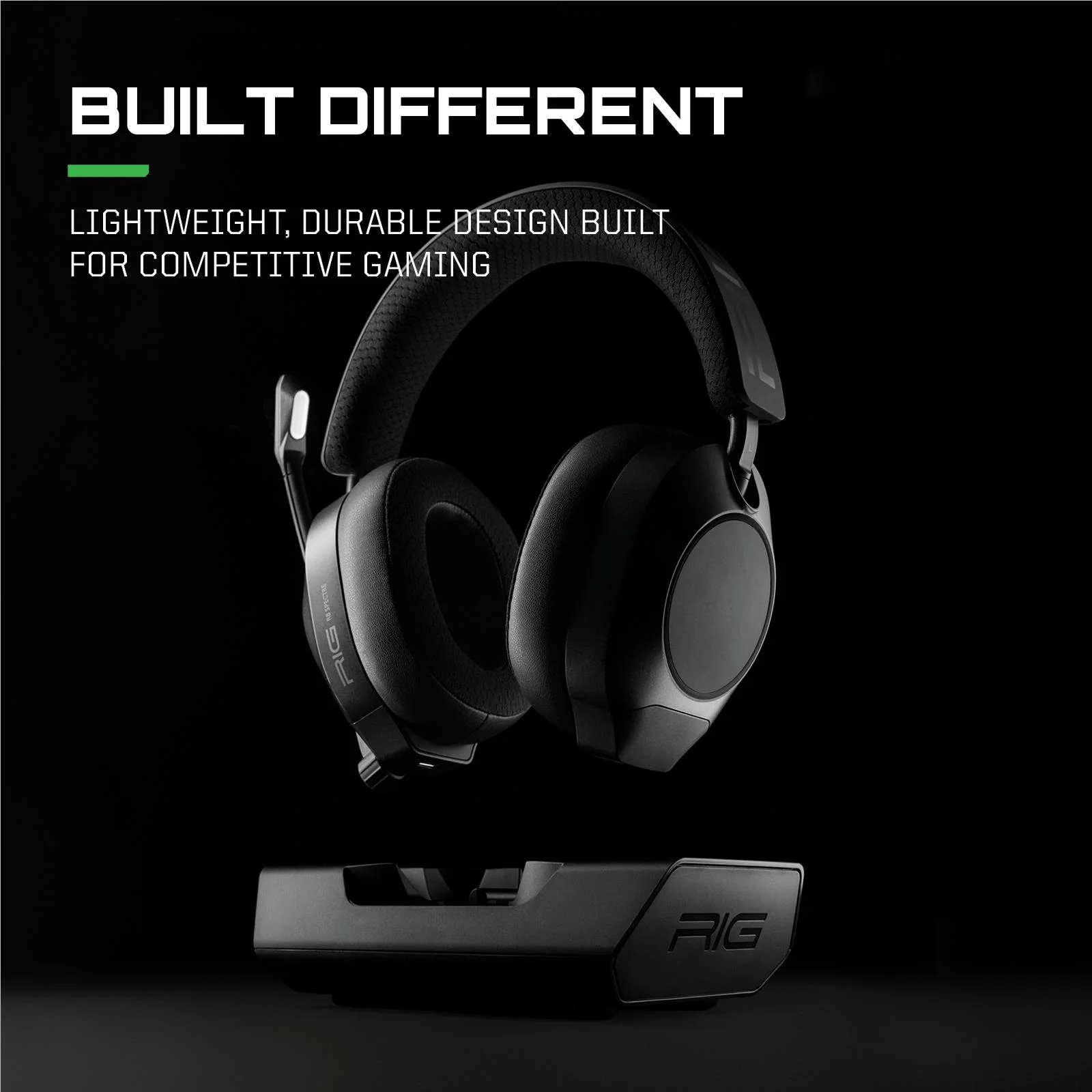 RIG R8 SPECTRE PRO HX Dual Wireless Gaming Headset and Base Station for Xbox (Black) - Image 3