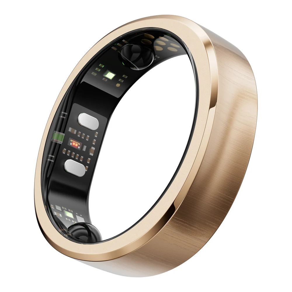 RingConn Gen 3 Smart Ring - Size 15 (Brushed Rose Gold)