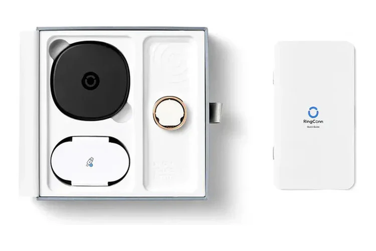 RingConn Gen 3 Smart Ring - Size 9 (Brushed Rose Gold) - Image 4