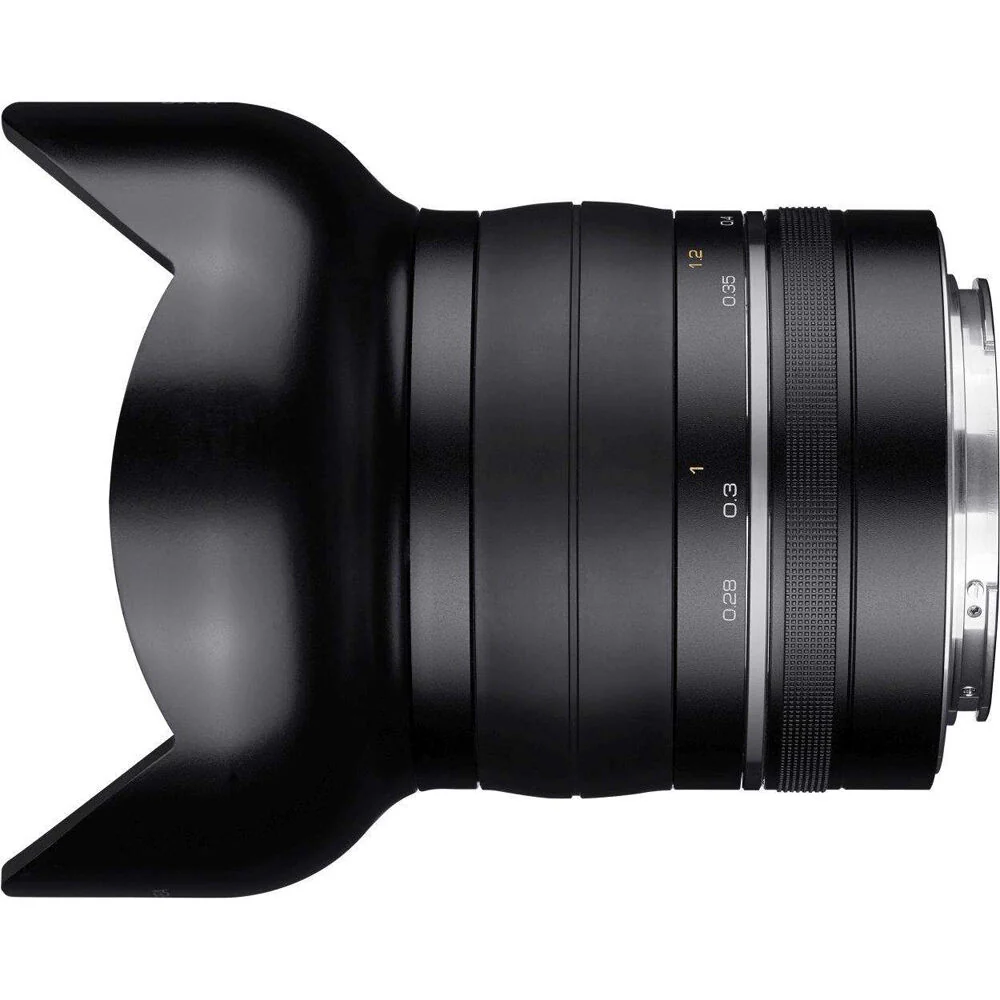 Samyang 14mm F2.4 XP Premium Camera Lens For Nikon AE Full Frame (Black)