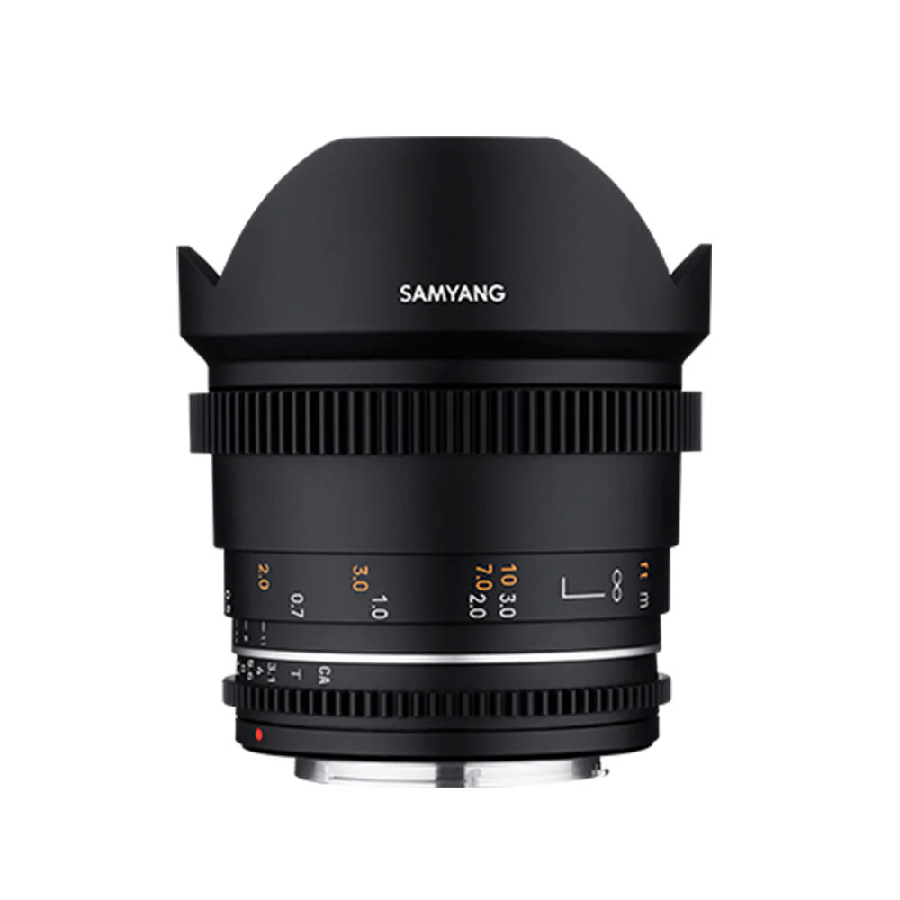 Samyang 14mm T3.1 MK2 VDSLR Lens For Canon EF Full Frame (Black) - Image 3