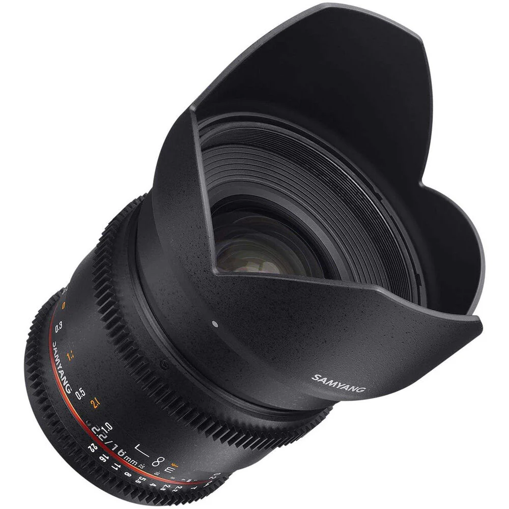 Samyang 16mm T2.2 VDSLR UMC II Sony FE APS-C (Black) - Image 2