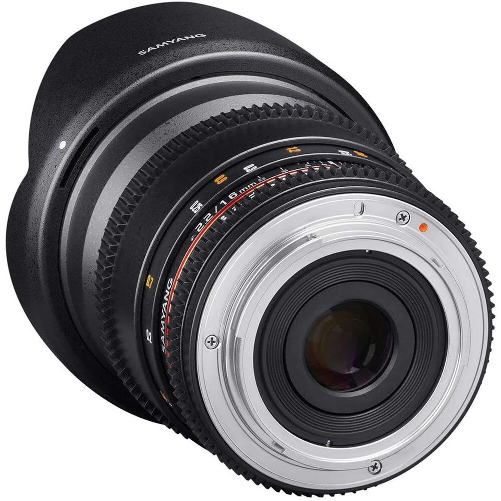 Samyang 16mm T2.2 VDSLR UMC II Sony FE APS-C (Black) - Image 5