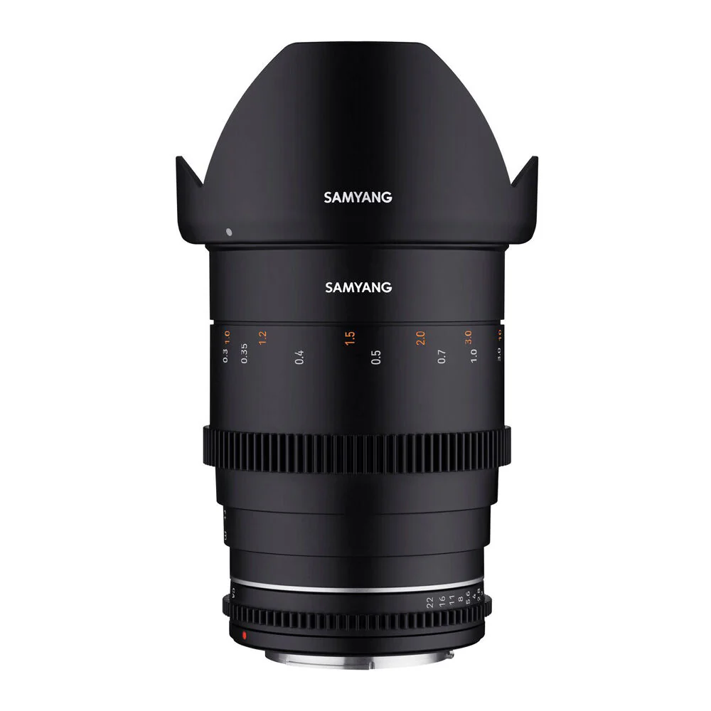 Samyang 35mm T1.5 MK2 VDSLR Lens For Canon RF Full Frame (Black) - Image 2