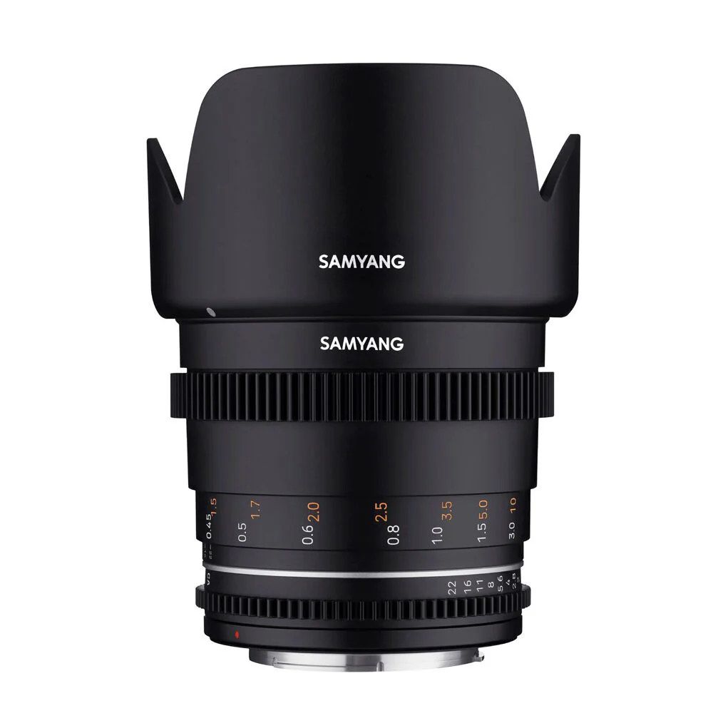 Samyang 35mm T1.5 MK2 VDSLR Lens For Canon RF Full Frame (Black) - Image 4