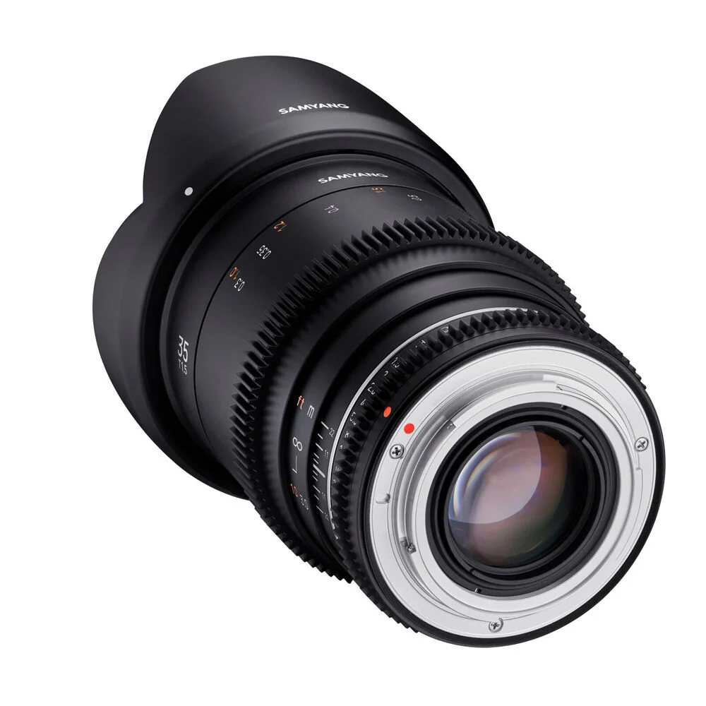 Samyang 35mm T1.5 MK2 VDSLR Lens For Canon RF Full Frame (Black) - Image 6