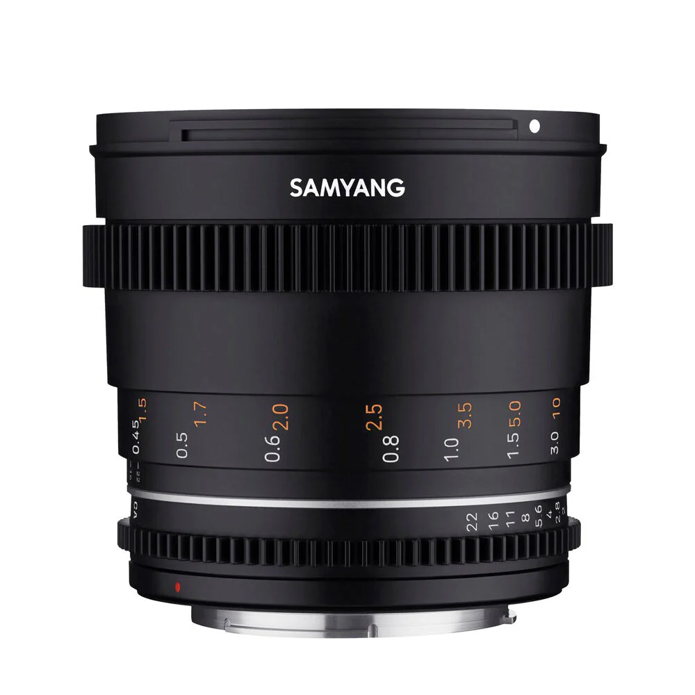 Samyang 50mm T1.5 MK2 VDSLR Lens For Canon RF Full Frame (Black) - Image 3
