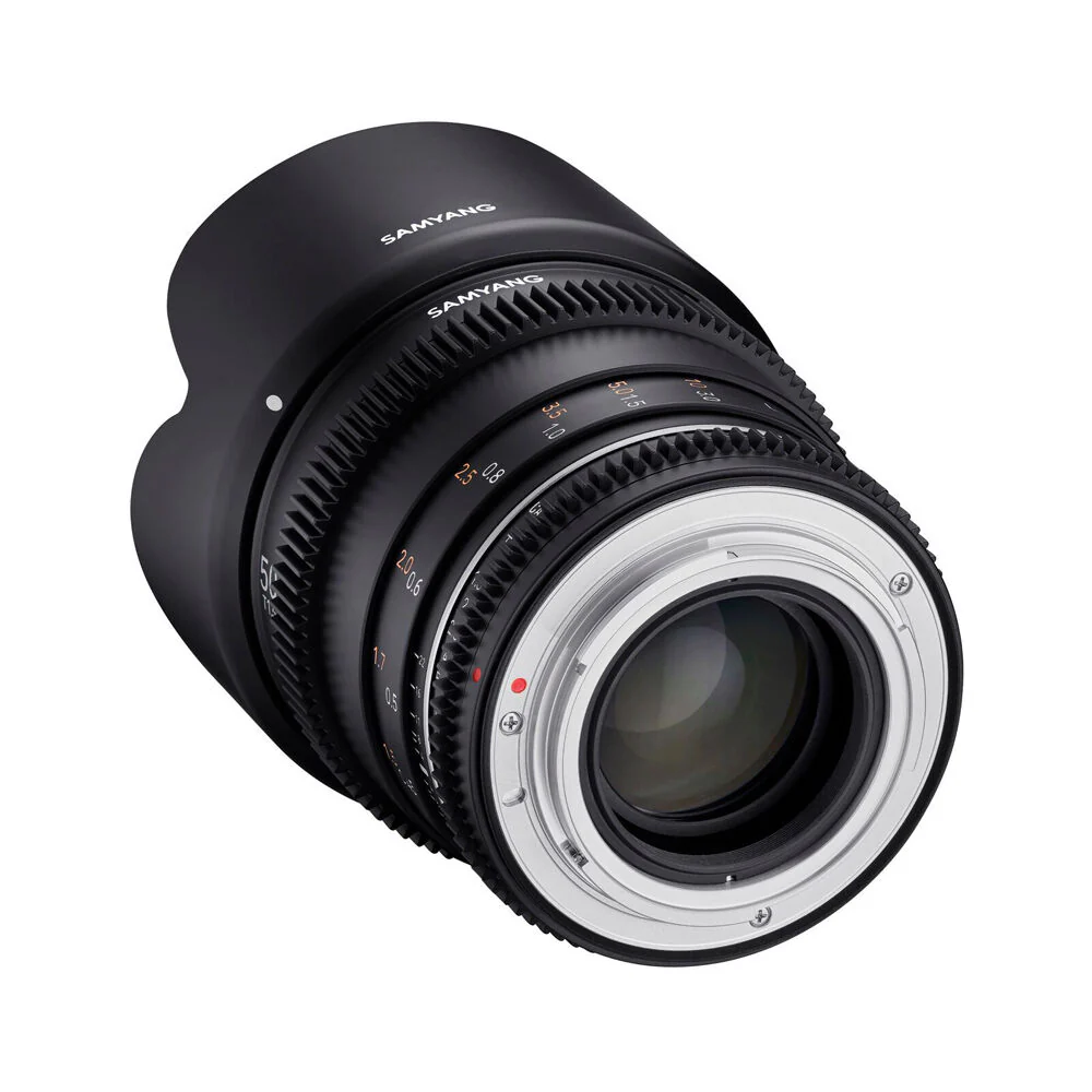 Samyang 50mm T1.5 MK2 VDSLR Lens For Canon RF Full Frame (Black) - Image 6