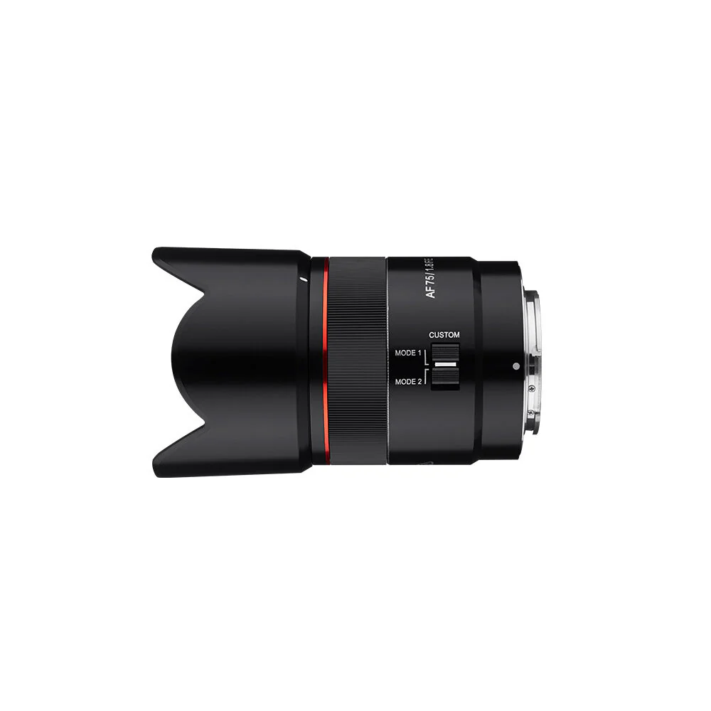 Samyang 75mm F1.8 AutoFocus UMC II Lens For Sony FE Full Frame (Black) - Image 2